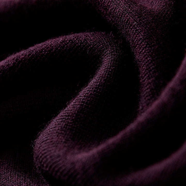 Damen Feinstrick-Langarmshirt mit Rundhalsausschnitt und leichter A-Linie Echoarchiv