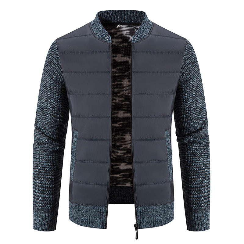 Herren lässige Übergangsjacke mit modernem Design und funktionalen Details Echoarchiv