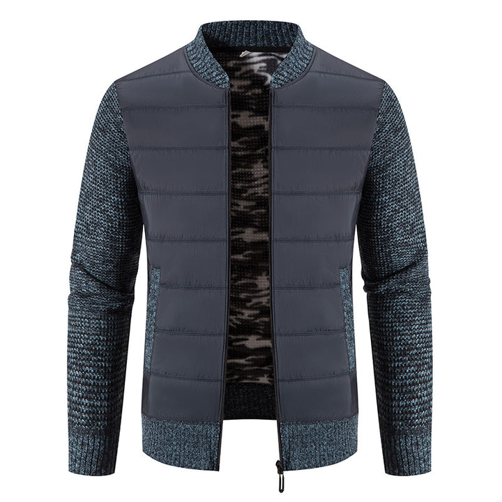 Herren lässige Übergangsjacke mit modernem Design und funktionalen Details Echoarchiv