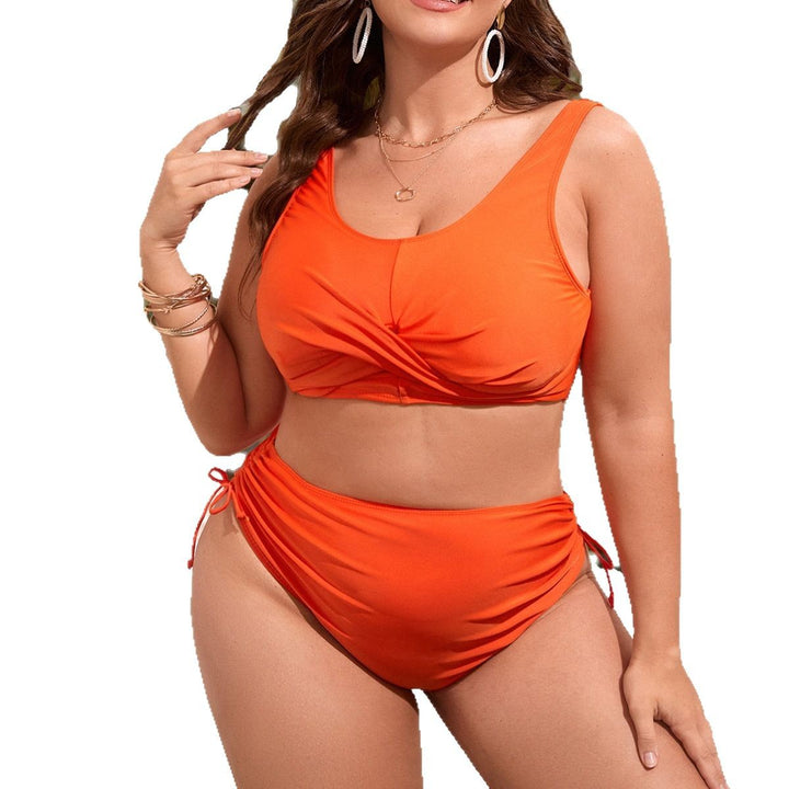 Damen Bikini-Set mit schickem Knotendesign und hohem Taillenschnitt Echo Archiv