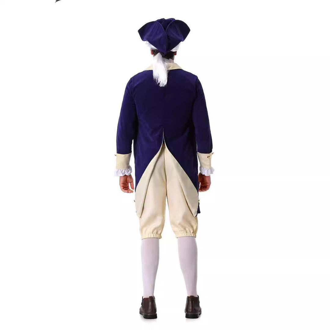 Unisex Historisches Kostüm mit eleganten Details Echo Archiv