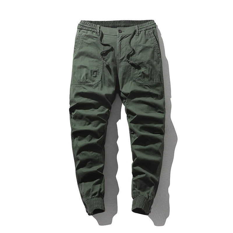 Herren Cargo-Hose mit elastischem Bund und mehreren praktischen Taschen Echoarchiv