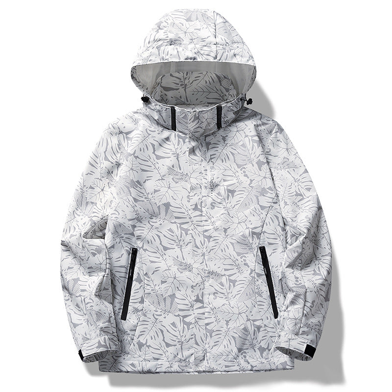 Herren Atmungsaktive Wind- und Wasserabweisende Outdoor-Jacke Echo Archive