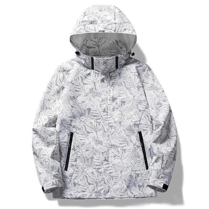 Herren Atmungsaktive Wind- und Wasserabweisende Outdoor-Jacke Echo Archive