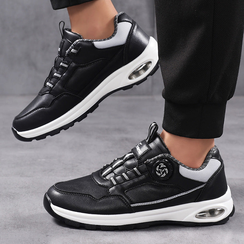Herren nan sportlicher Freizeit-Sneaker mit Luftkapsel-Fersendämpfung, stufenlosem Klickverschluss und viskoelastischem Fußbett Echo Archiv