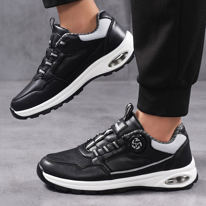 Herren nan sportlicher Freizeit-Sneaker mit Luftkapsel-Fersendämpfung, stufenlosem Klickverschluss und viskoelastischem Fußbett Echo Archiv