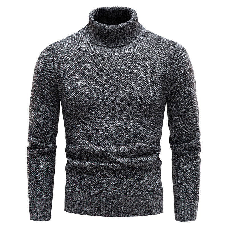 Herren Rollkragenpullover aus weicher Strickware Echoarchiv