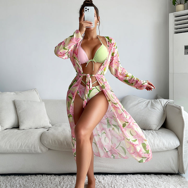 Damen Transparente Strandkleid Echo Archiv