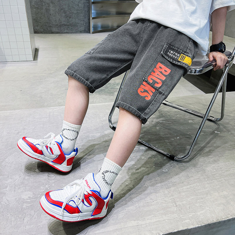 Unisex lässige Cargo-Shorts mit tiefen Taschen Echo Archiv