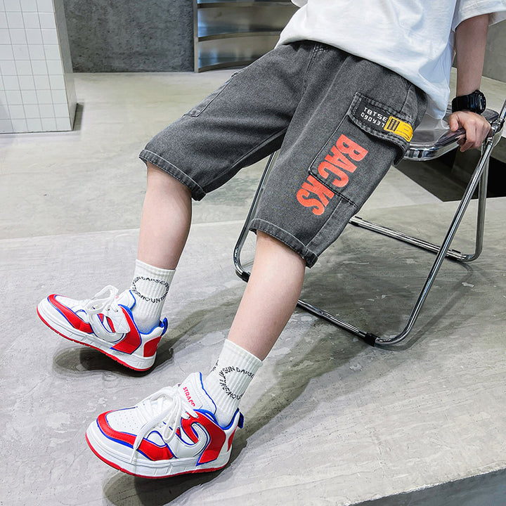 Unisex lässige Cargo-Shorts mit tiefen Taschen Echo Archiv