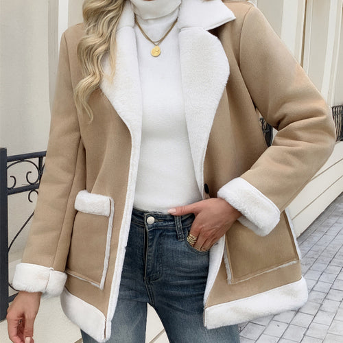 Damen Modische und gemütliche Fleecejacke – Célinea