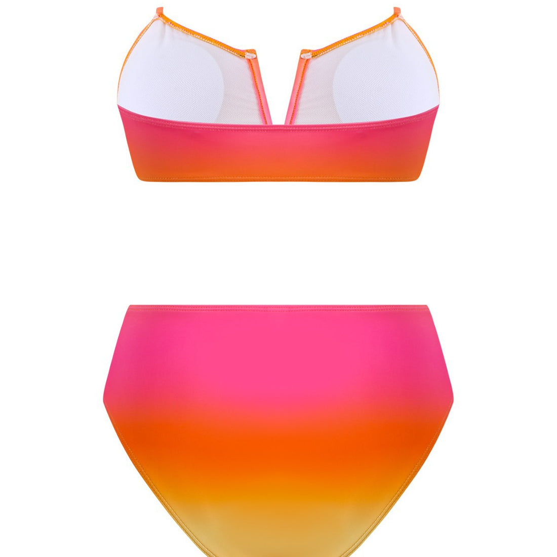 Damen Bandeau-Bikini mit langem Wickelrock – Maréssa