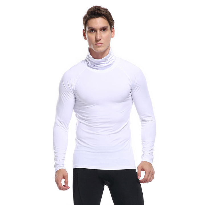 Herren Kompressionsshirt mit hohem Kragen Echoarchiv
