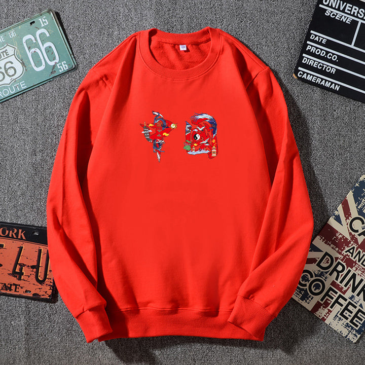 Unisex Oversize Sweatshirt mit Rundhalsausschnitt und dezenter Grafikapplikation Echo Archiv