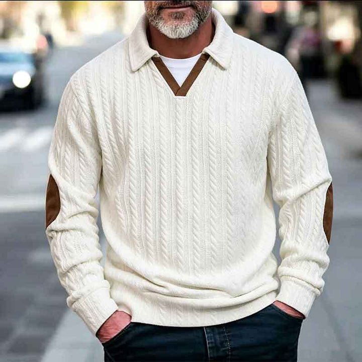 Herren Klassiker Strickpullover Echo Archiv