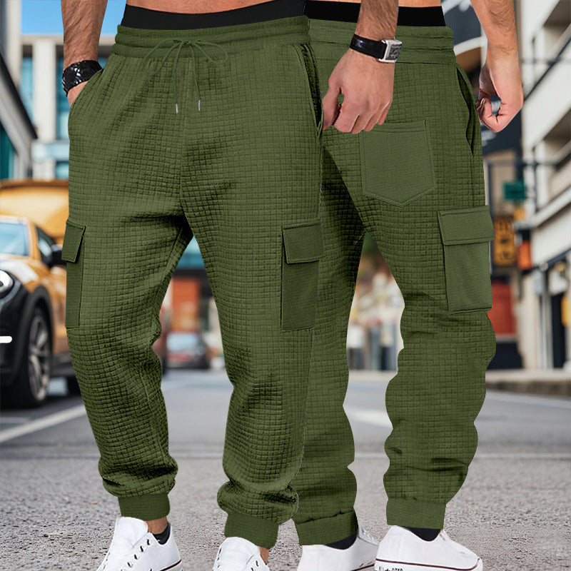 Herren Cargo-Jogginghose mit praktischen Seitentaschen und elastischem Bund Echoarchiv