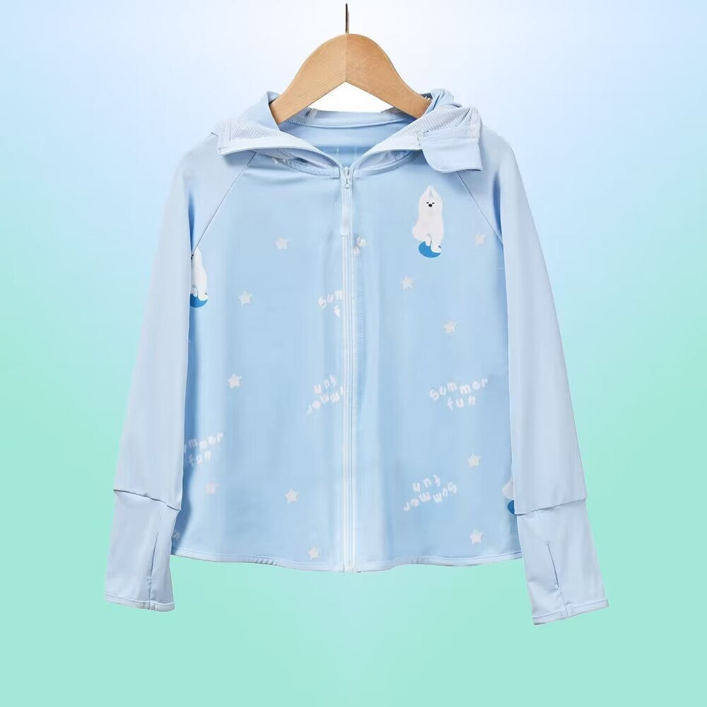 Damen Leichte UV-Schutzjacke mit Kapuze Echo Archiv