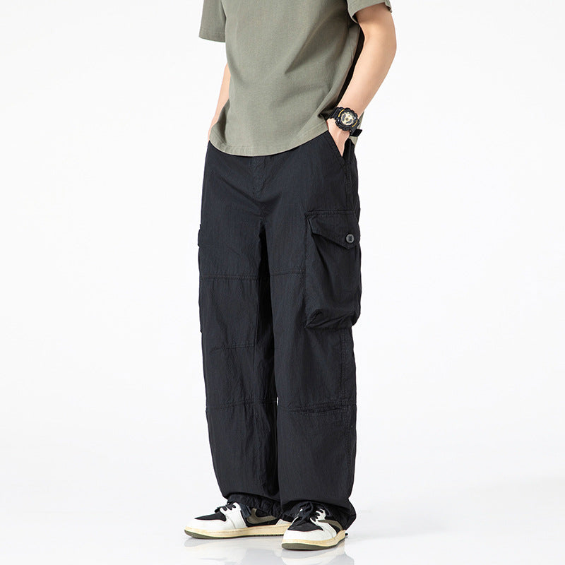 Herren bequeme Cargo-Hose mit praktischen Taschen Echoarchiv