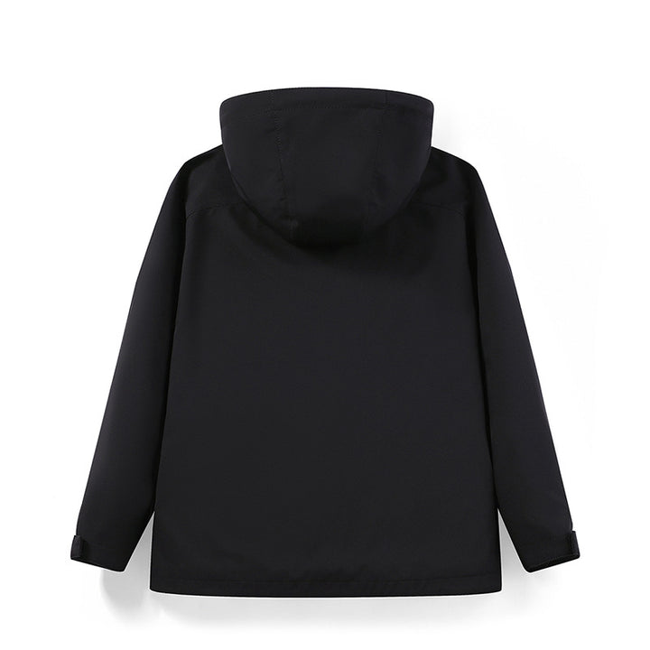 Herren wasserabweisende Field-Jacke mit Kapuze und Multifunktions-Taschen Echo Archiv