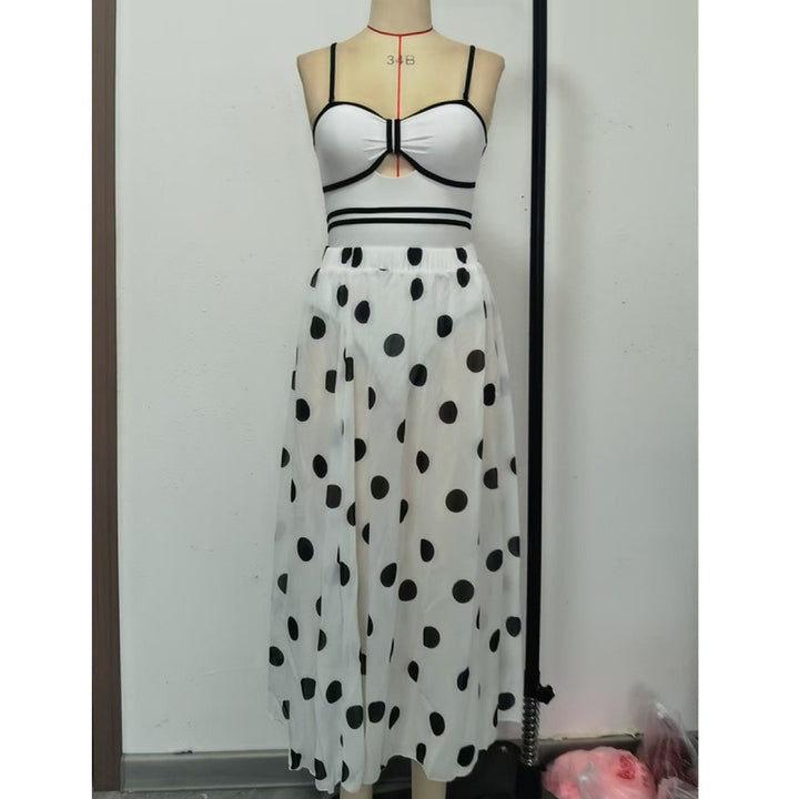 Damen Badeanzug mit elegantem Rock Echo Archiv