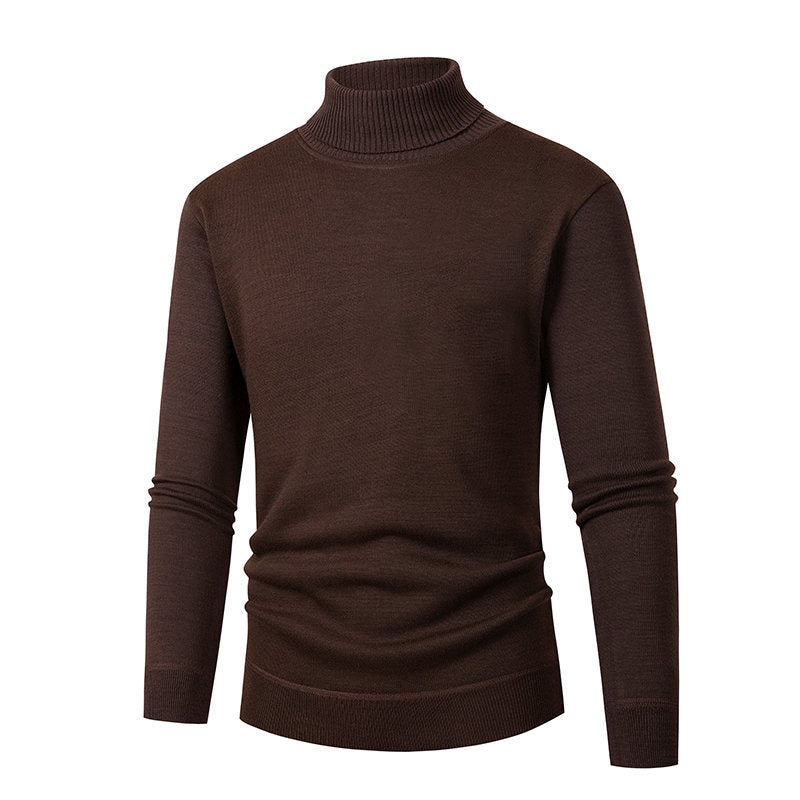Herren eleganter Rollkragenpullover aus hochwertigem Material Echoarchiv