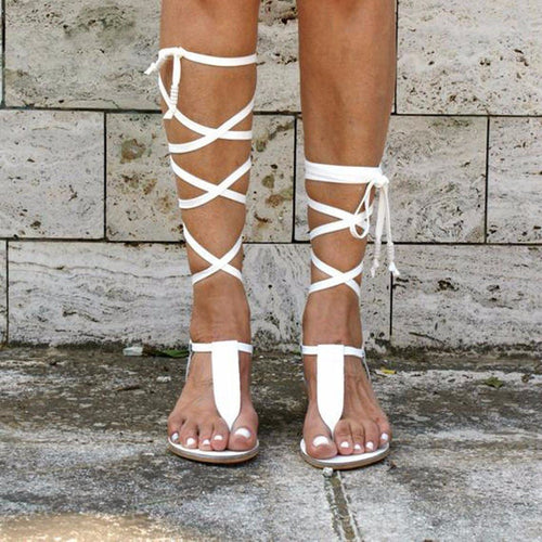 Damen Gladiator Sandalen Echoarchiv