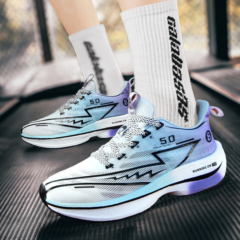 Unisex Performance-Laufschuhe mit gradienter Mesh-Oberschicht und reaktiver Schaumzwischensohle – Tavélo