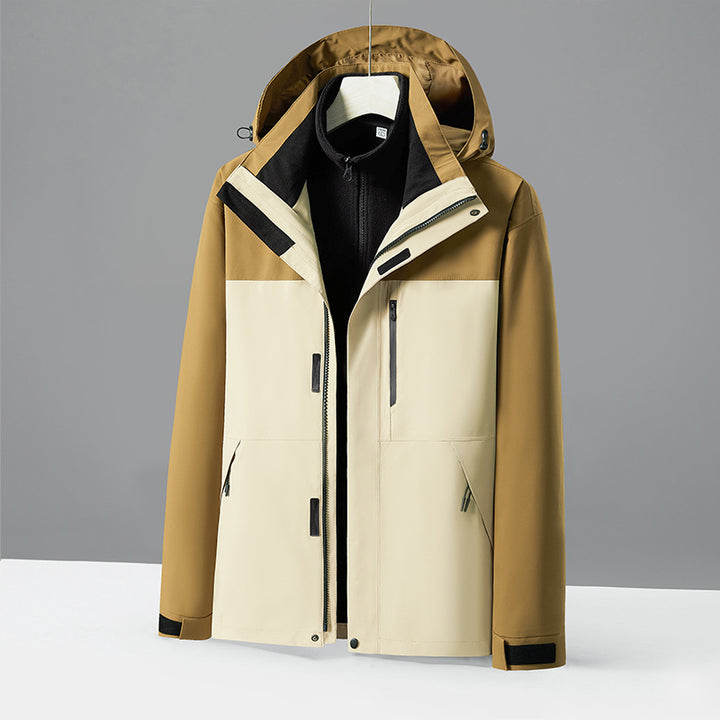 Herren Technische und wasserfeste Outdoor-Jacke Echo Archiv