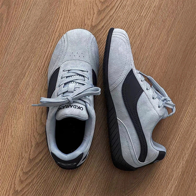 Damen Komfortable Sneakers mit atmungsaktiver Wildleder-Oberfläche und rutschfester Sohle Echo Archiv