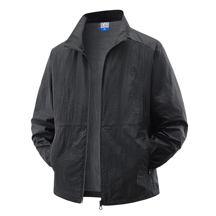 Herren Leichte Packbare Windjacke Echo Archiv