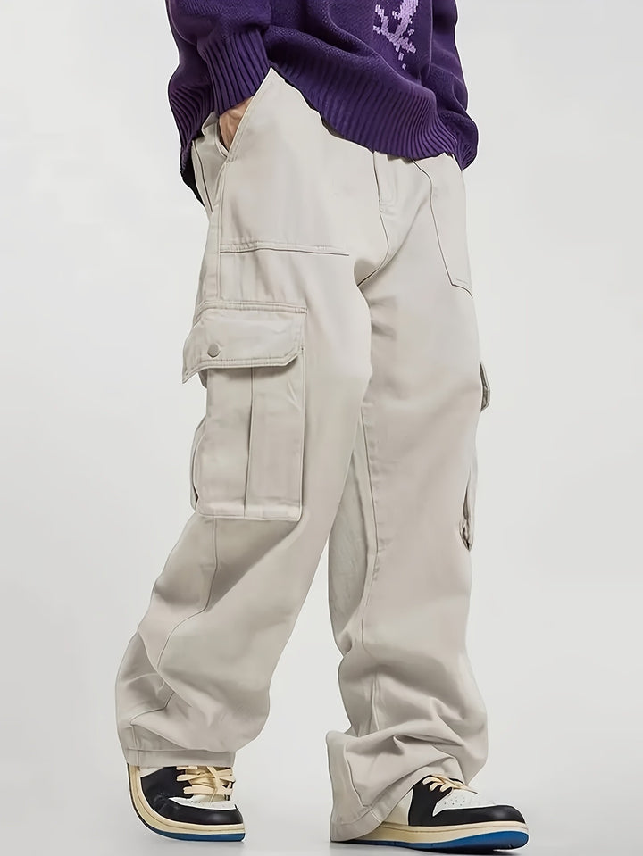 Herren Bequeme Cargohose mit fünf Taschen Echo Archiv
