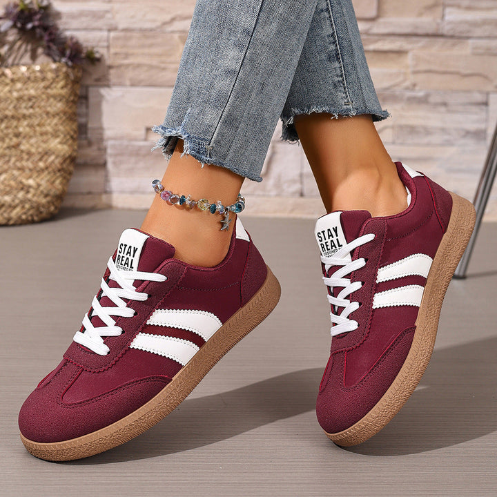 Damen Urbanes Lifestyle-SnEchoarchivker mit sportlichem Obermaterial und rutschfester Sohle Echoarchiv