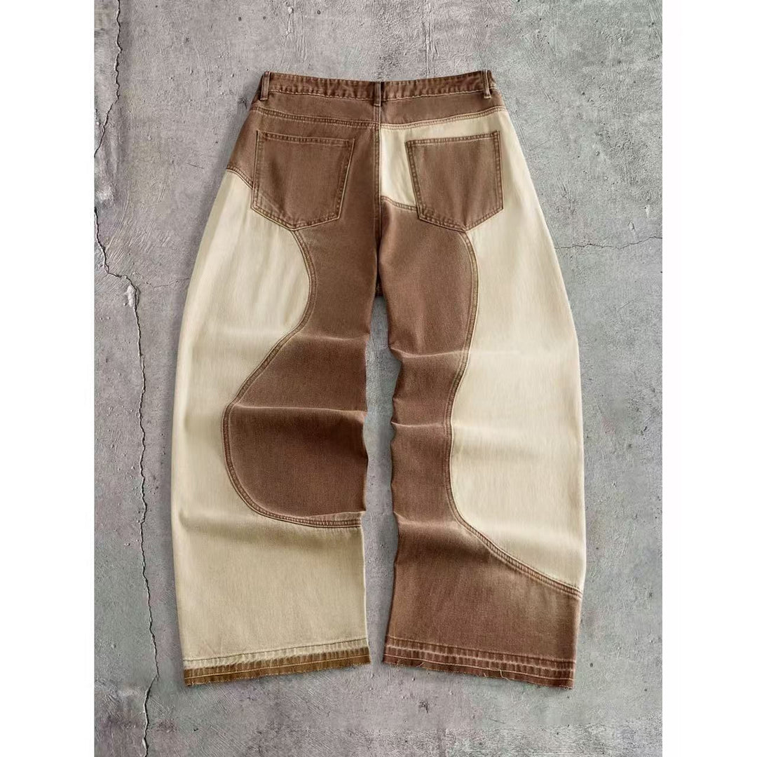 Herren Weit geschnittene Designer-Jeans Echoarchiv