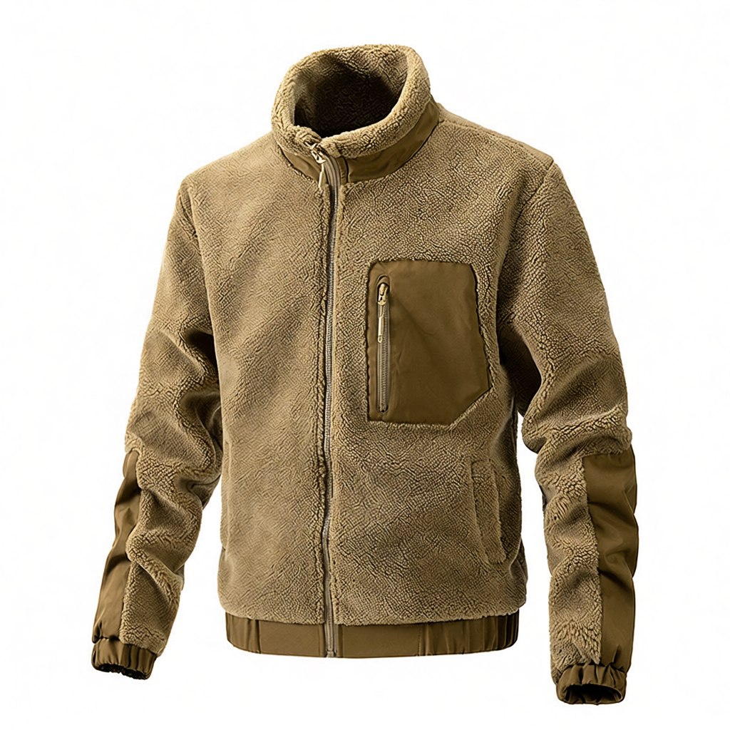 Herren Wärmeisolierte Fleecejacke Echo Archiv