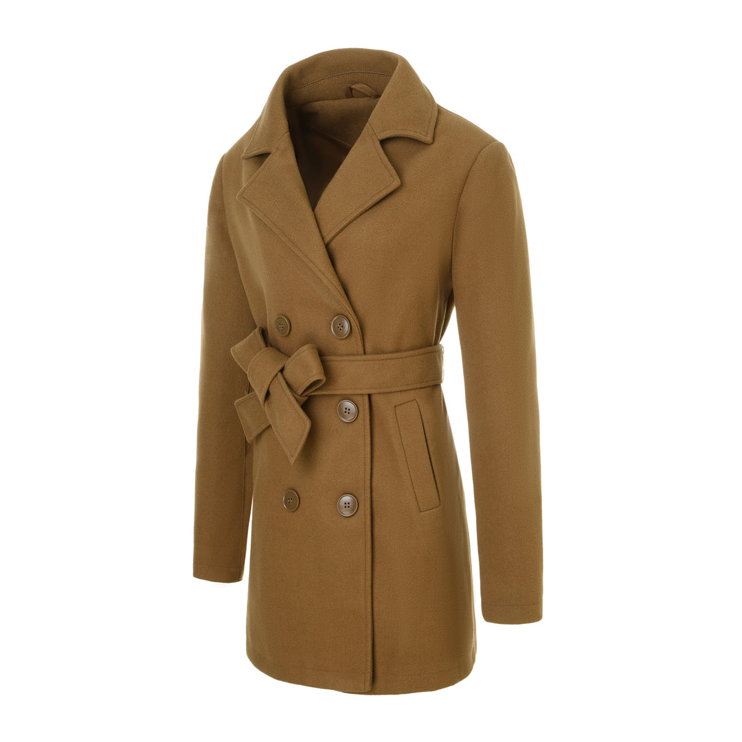 Damen Eleganter Kappenmantel Echo Archiv
