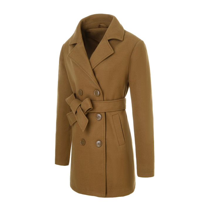 Damen Eleganter Kappenmantel Echo Archiv