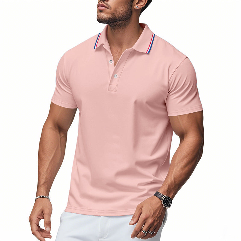 Herren Poloshirt mit modernem Kragen und feuchtigkeitsregulierender Technologie Echoarchiv