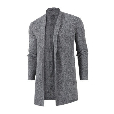 Herren Strickjacke mit offenem Schnitt und praktischen Taschen Echoarchiv