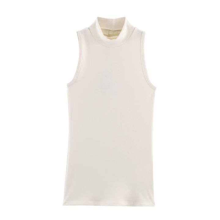 Damen Rollkragen-Tanktop aus weichem Stretch-Material Echo Archiv