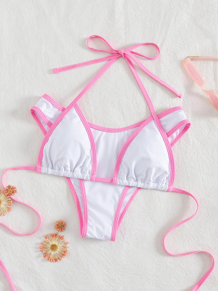 Damen Triangel-Bikini mit aufregendem Streifen-Design Echo Archiv