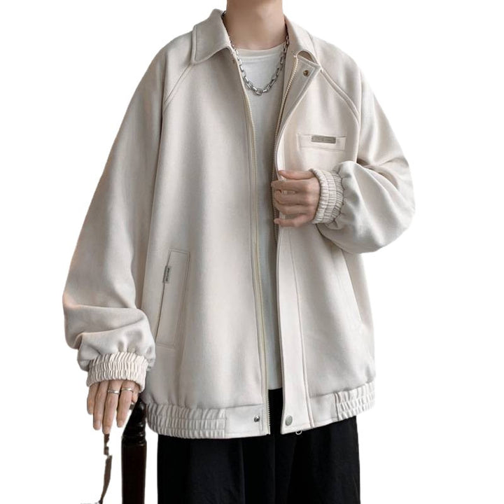 Herren Übergroße Steppjacke mit praktischen Taschen Echoarchiv