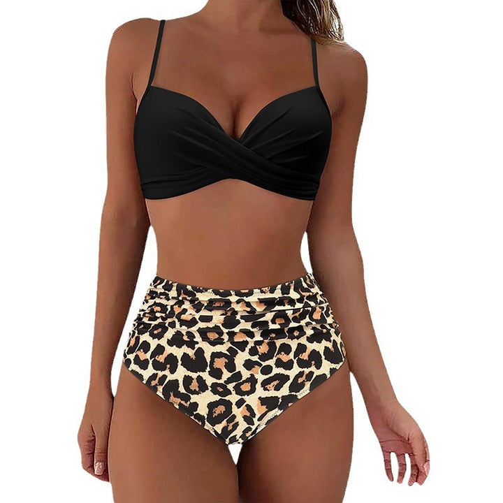 Damen Hochtailliertes Bikiniset mit raffinierten Rüschen Echo Archiv