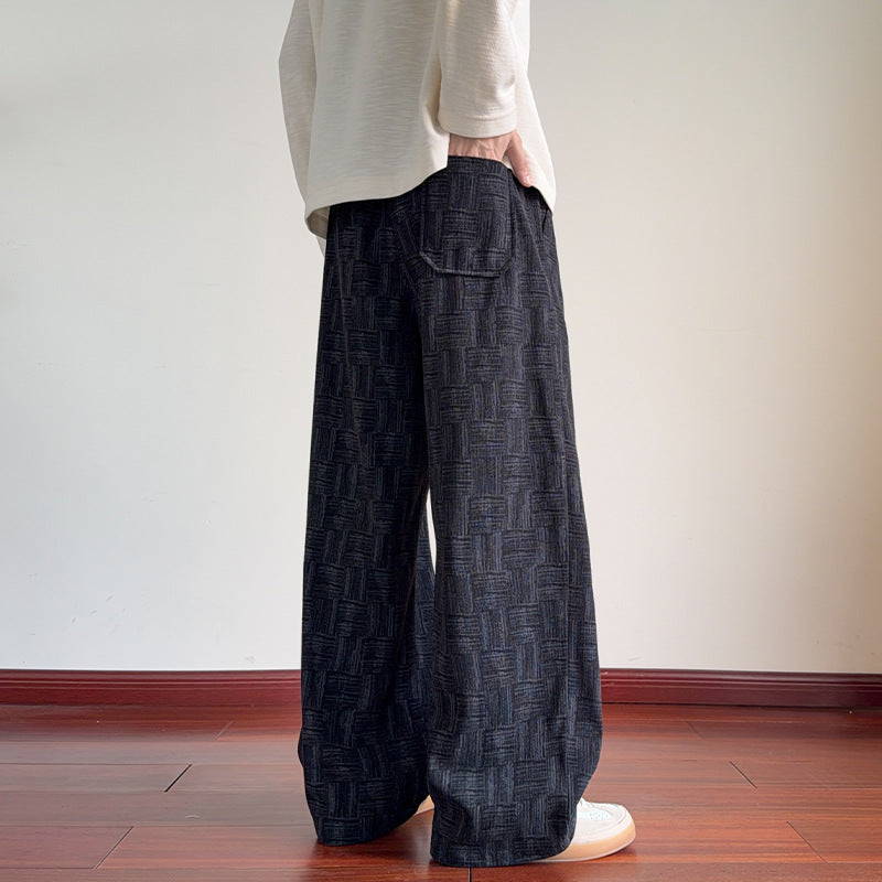 Herren moderne Freizeit-Hosen mit grafischem Muster Echo Archive