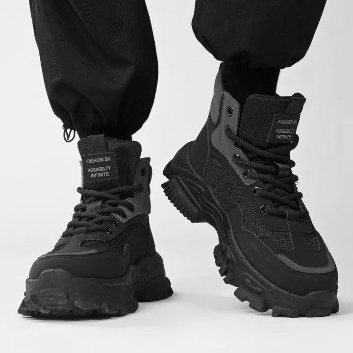 Damen Sportliche High-Top Sneakers mit rutschfester Sohle und stabiler Fersenkonstruktion Echo Archiv