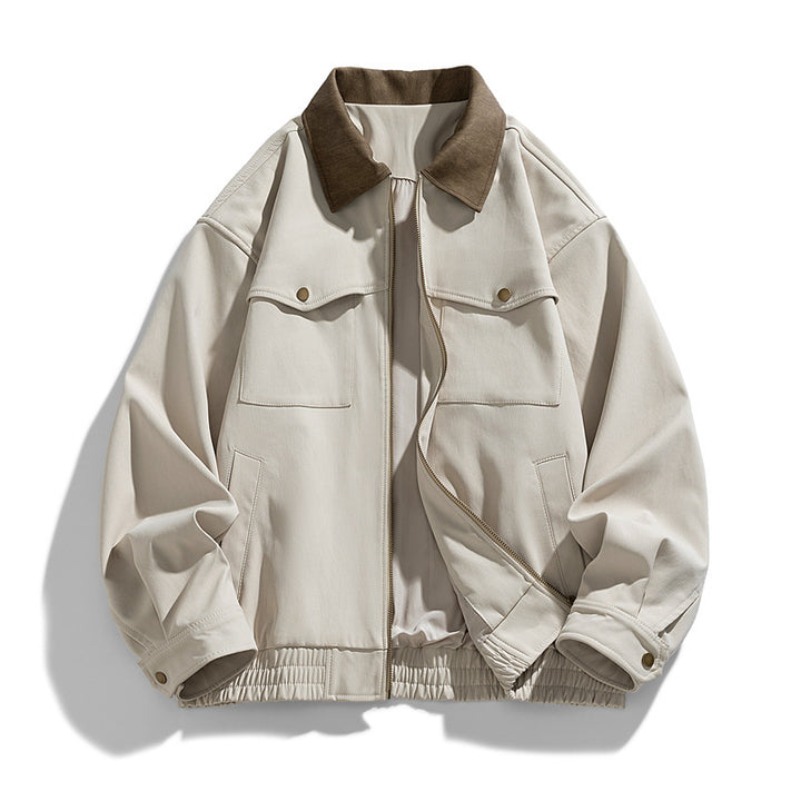 Herren Modische Nylonjacke mit Taschen Echo Archiv