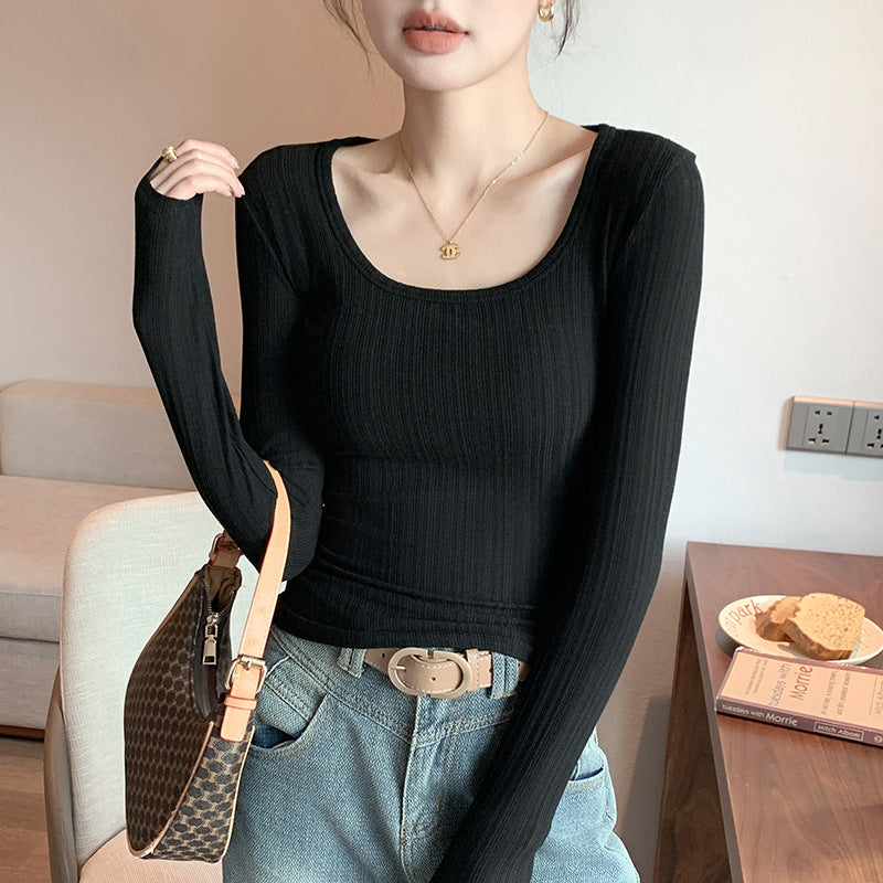 Damen Langarm Rippshirt Echo Archiv