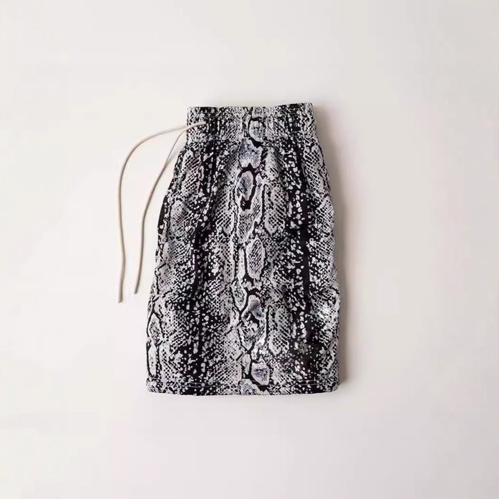 Herren Sportliche Strandshorts mit elastischem Bund Echoarchiv