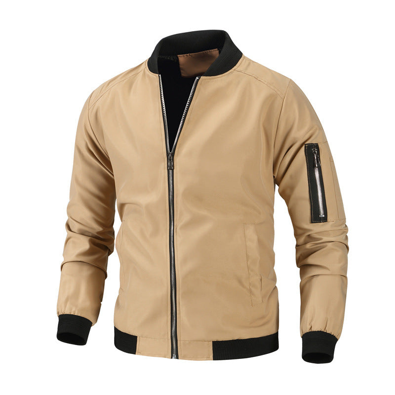 Herren Stylische Bomberjacke Echo Archiv
