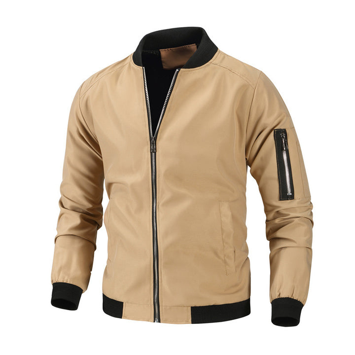 Herren Stylische Bomberjacke Echo Archiv