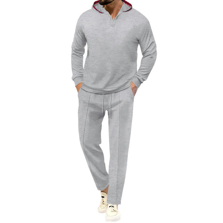 Herren lässiges Hoodie-Set mit innovativem Design und atmungsaktiven Eigenschaften Echoarchiv